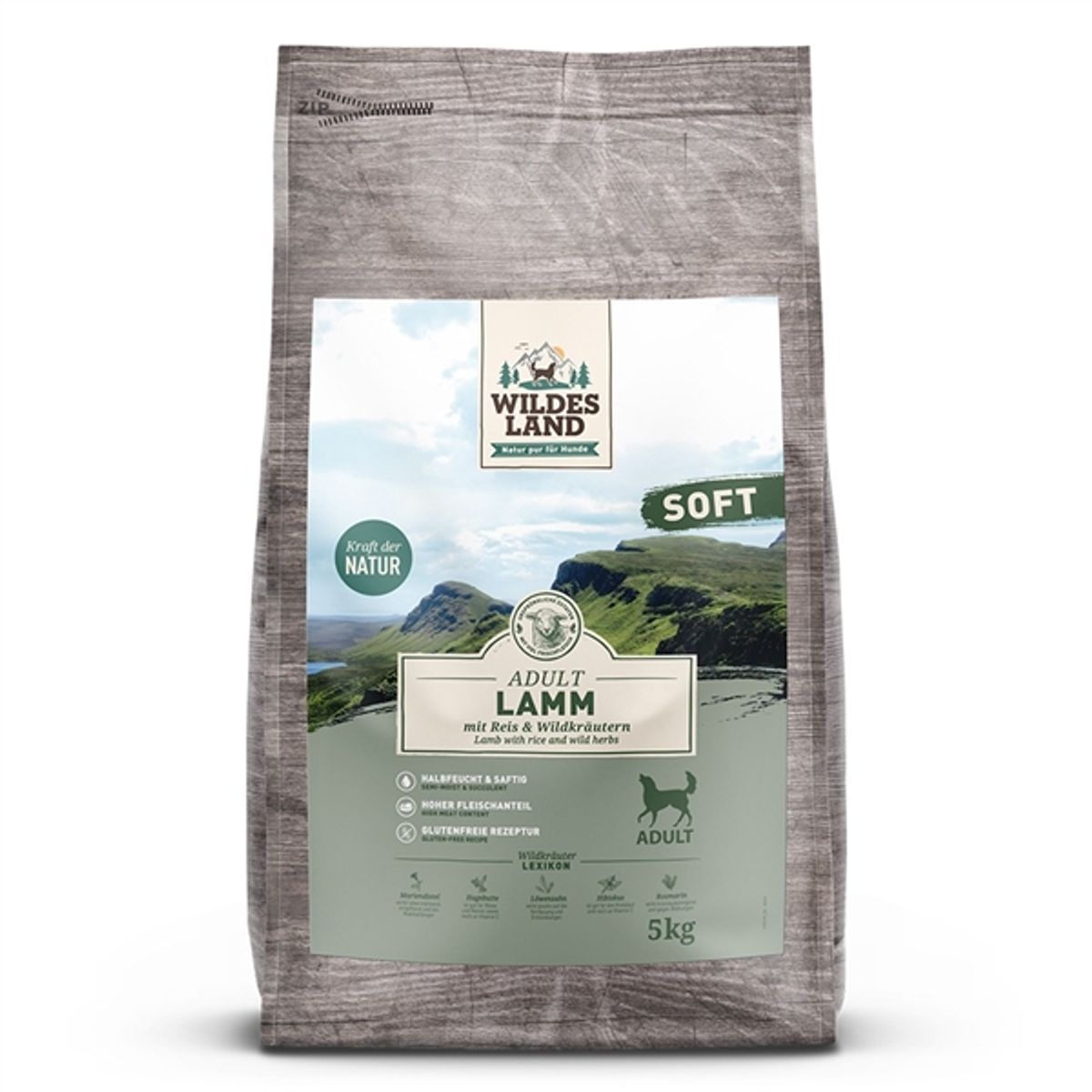 Wildes Land Soft Adult Lamb, 5 kg