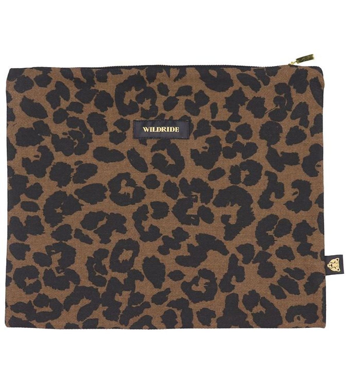 Wildride Taske - Pouch - 35x27 cm. - Brown Leopard