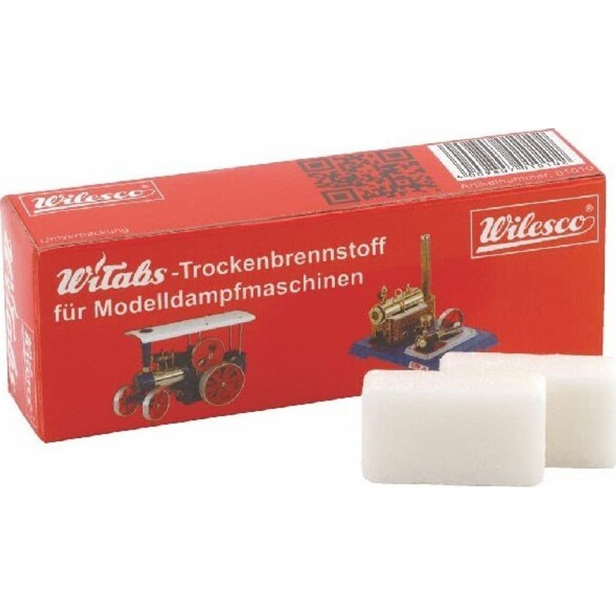 Wilesco - Witabs Sprittabletter Til Dampmaskine - 12 Stk