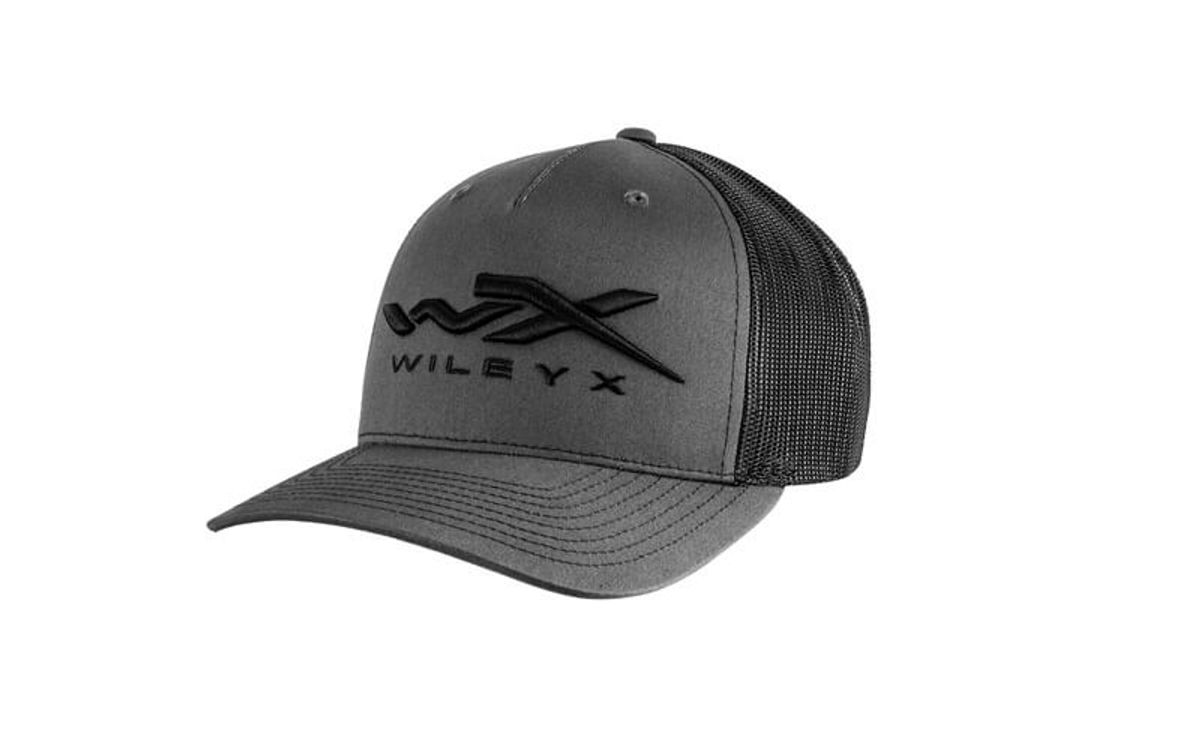 WileyX Snapback Kasket, Sort/Grå