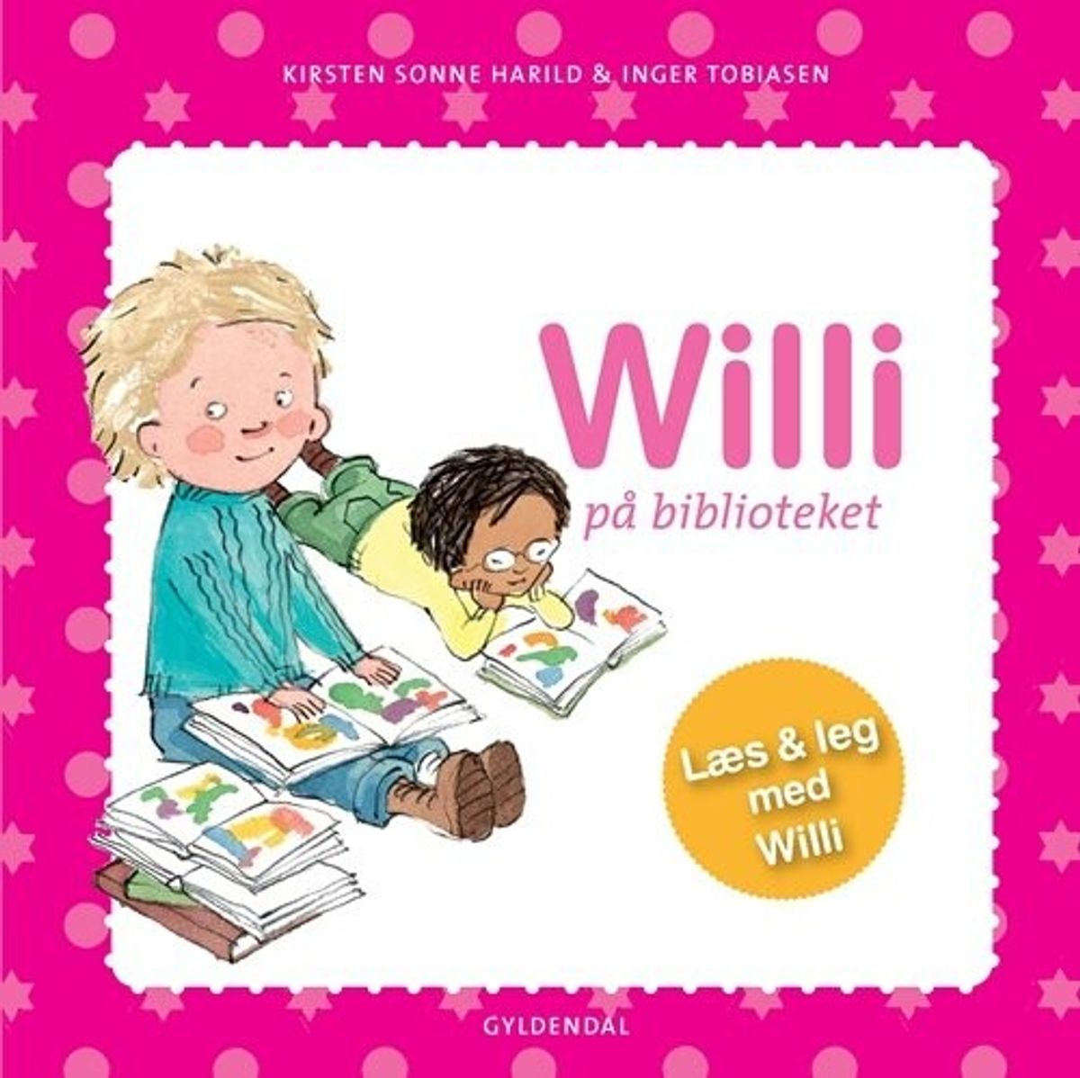 Willi På Biblioteket - Kirsten Sonne Harild - Bog