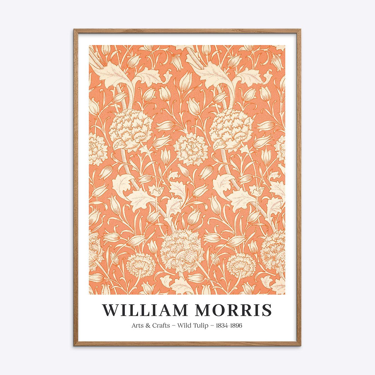 William Morris Wild Tulips - 21x30 cm