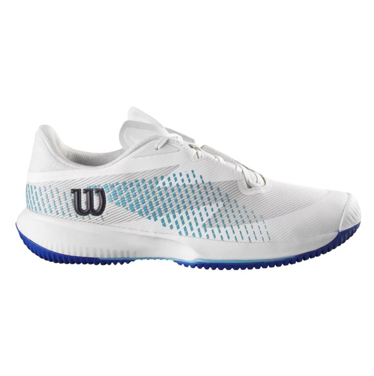 Wilson Kaos Swift 1.5 Men's Tennissko (White/Blue Atoll/Lapis Blue) - 45 1/3