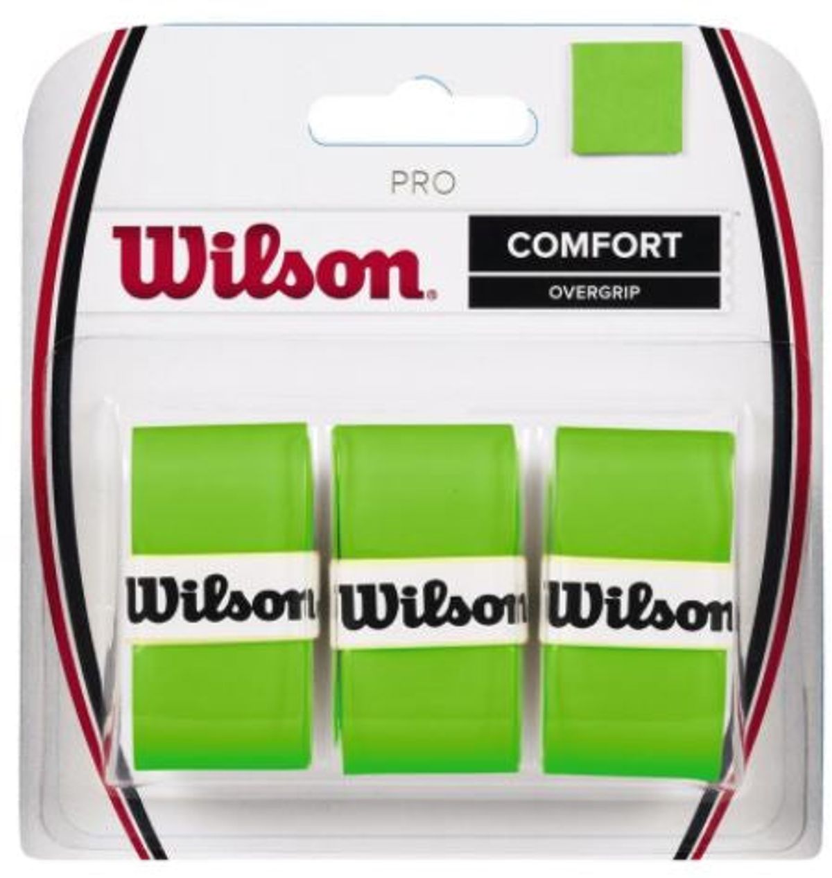 Wilson Pro Overgrip (Grøn, 3-pak)