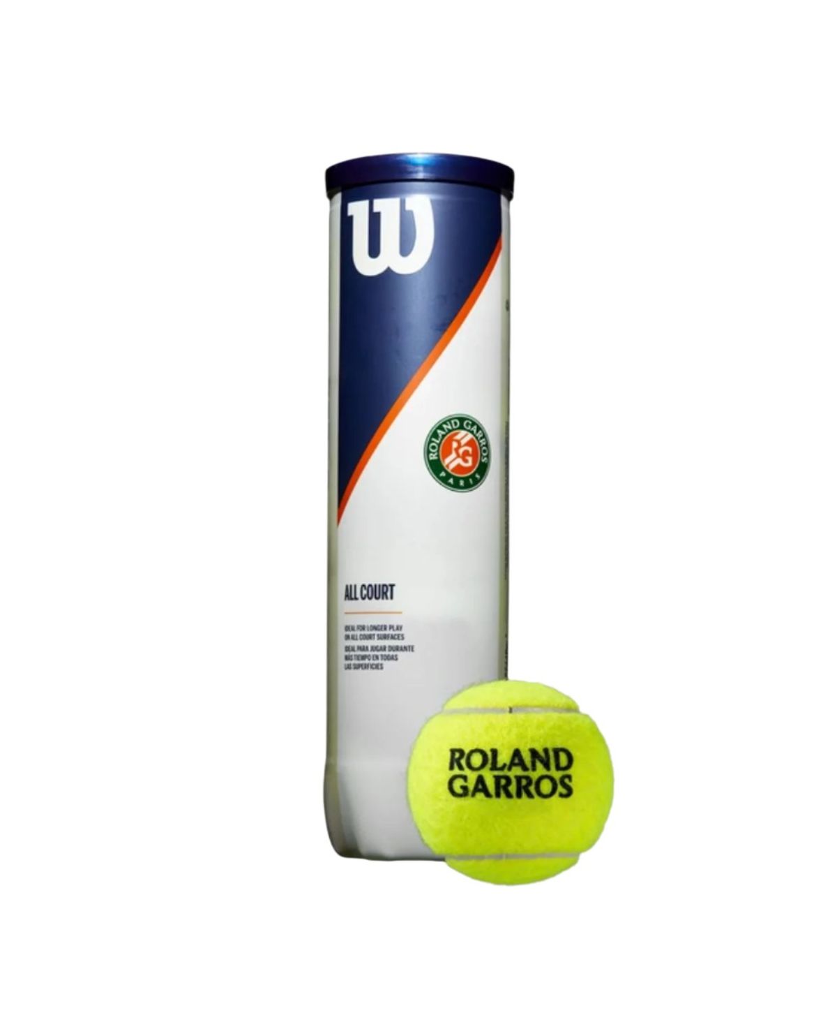 Wilson Roland Garros All Court 4 Tennisbolde (4 stk.)