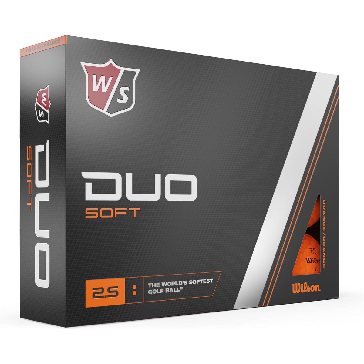 Wilson Staff Duo Soft (2023) Golfbolde - Orange