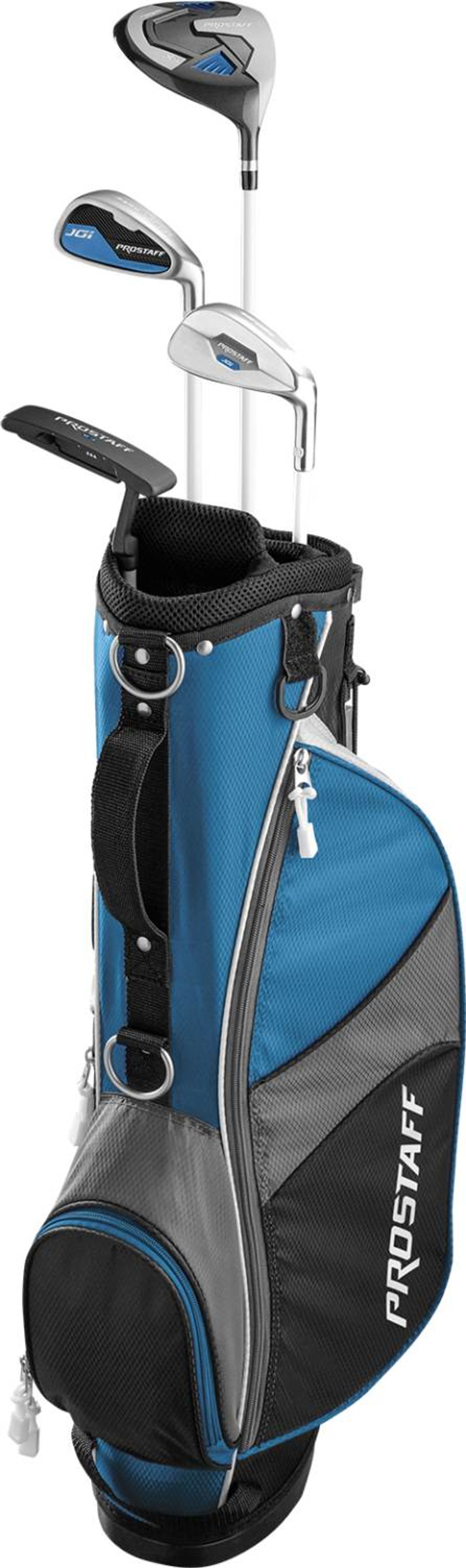 Wilson Staff Pro Staff JGI 5-8 År Junior Golfsæt - Blue/Black - Højre - DR, HY, Long Iron, Short Iron, Wedge, Putter - Wilson Staff Grafit