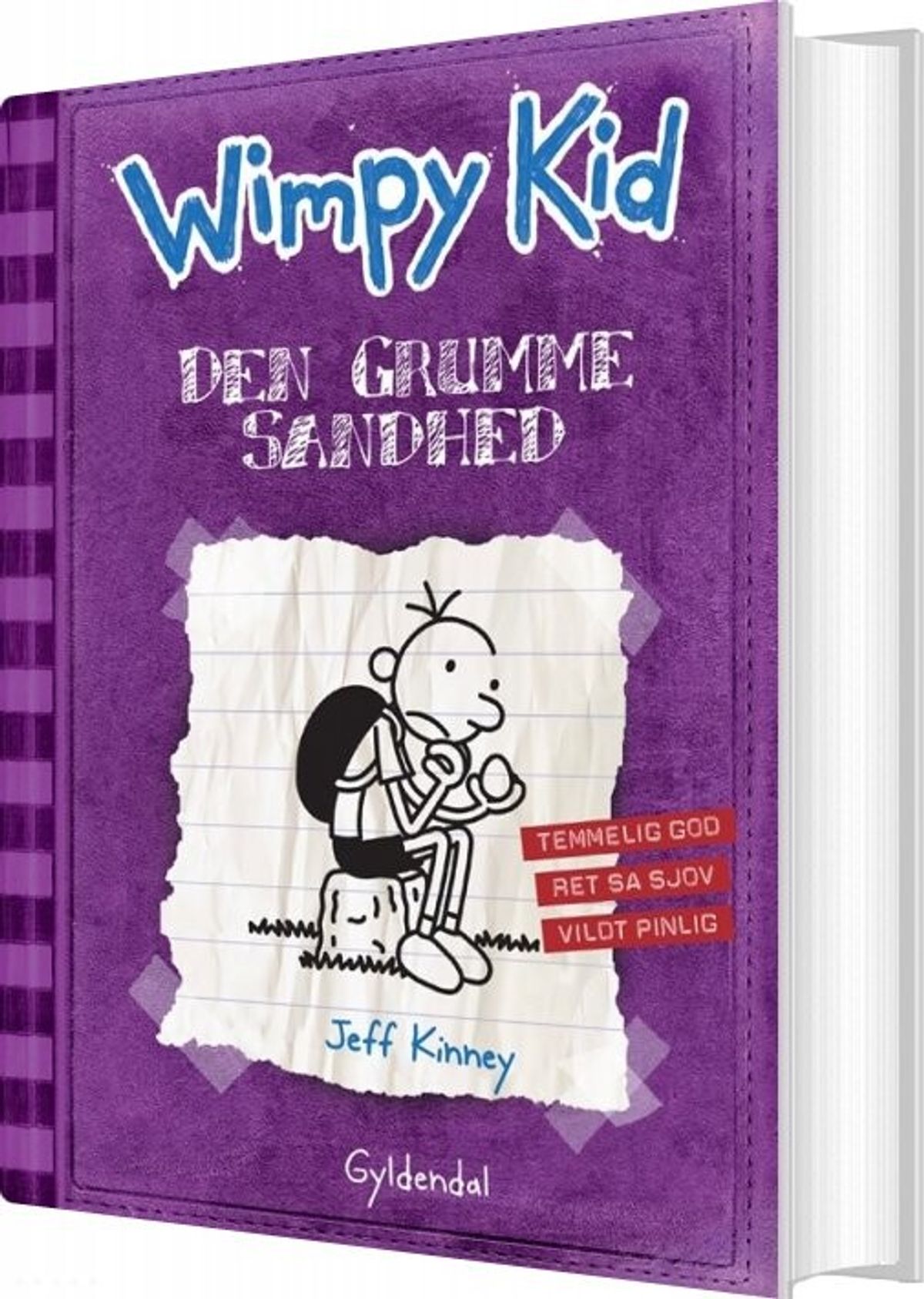 Wimpy Kid 5 - Den Grumme Sandhed - Jeff Kinney - Bog