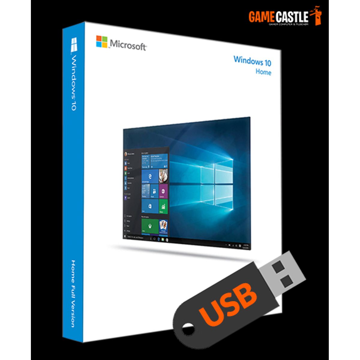 Windows 10 Home USB Uden Licens