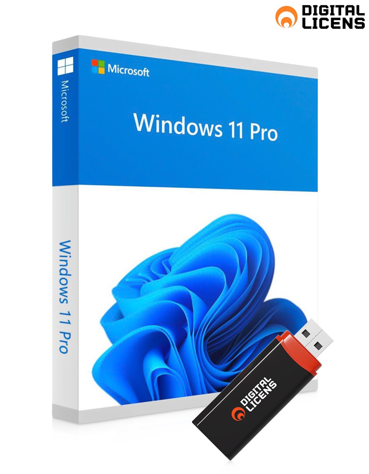 Windows 11 Professionel (USB) Uden Licens