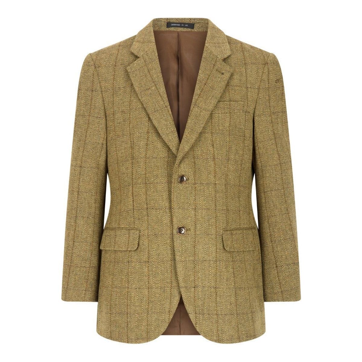 Windsor mens blazer, tweed, lys salvie - 5XL (UK52/EU62)