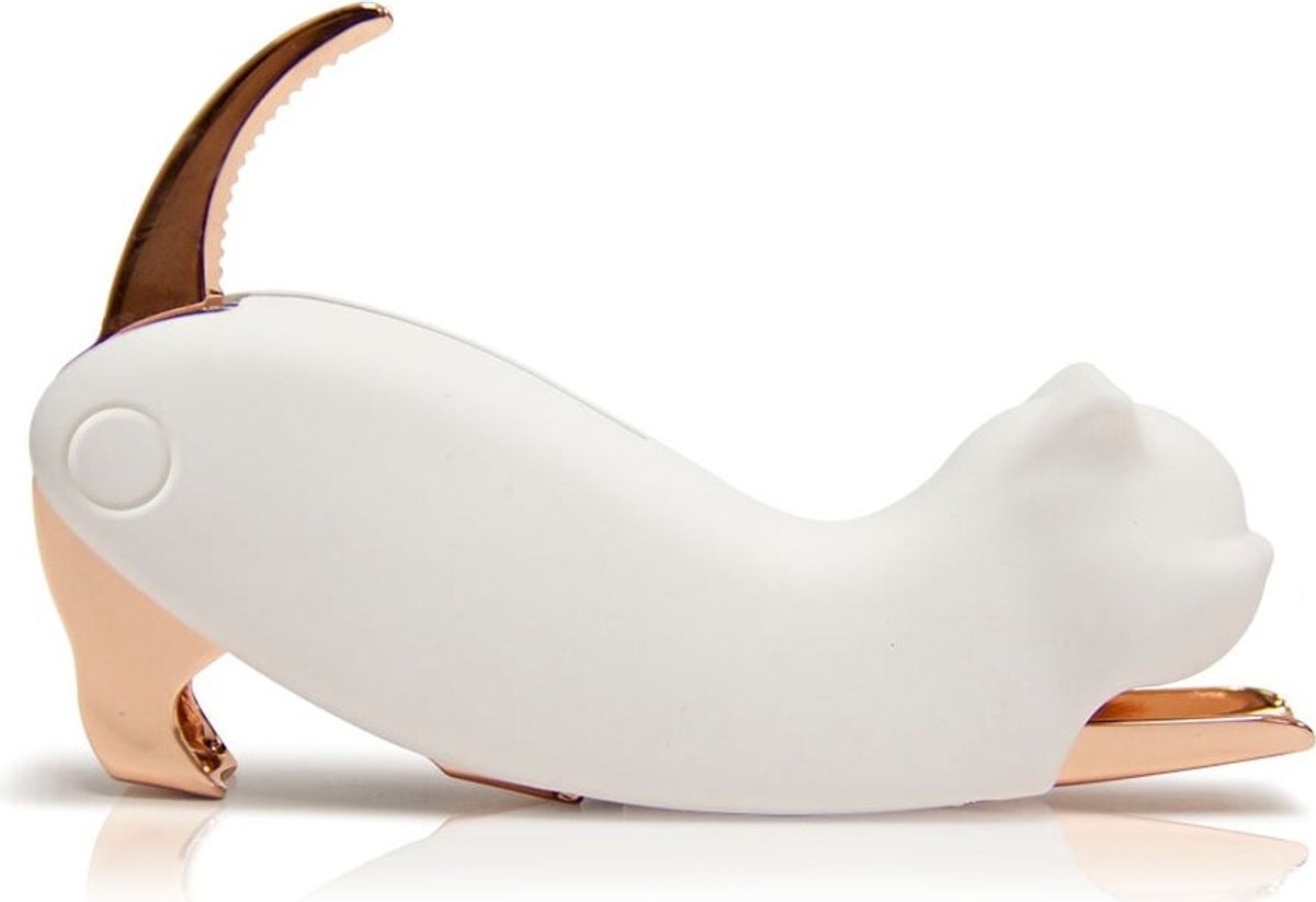 Winkee - Proptrækker - Corkscrew Cat - White