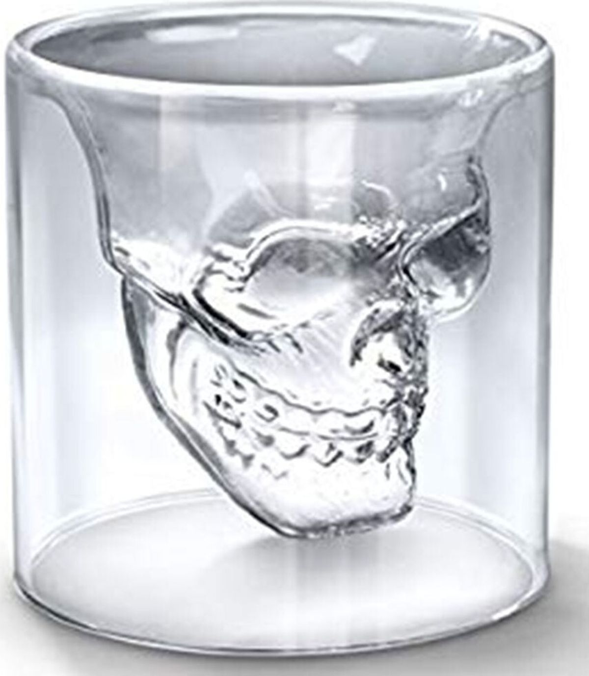 Winkee - Skull Shot Glasses - 25ml, Sæt Med 4