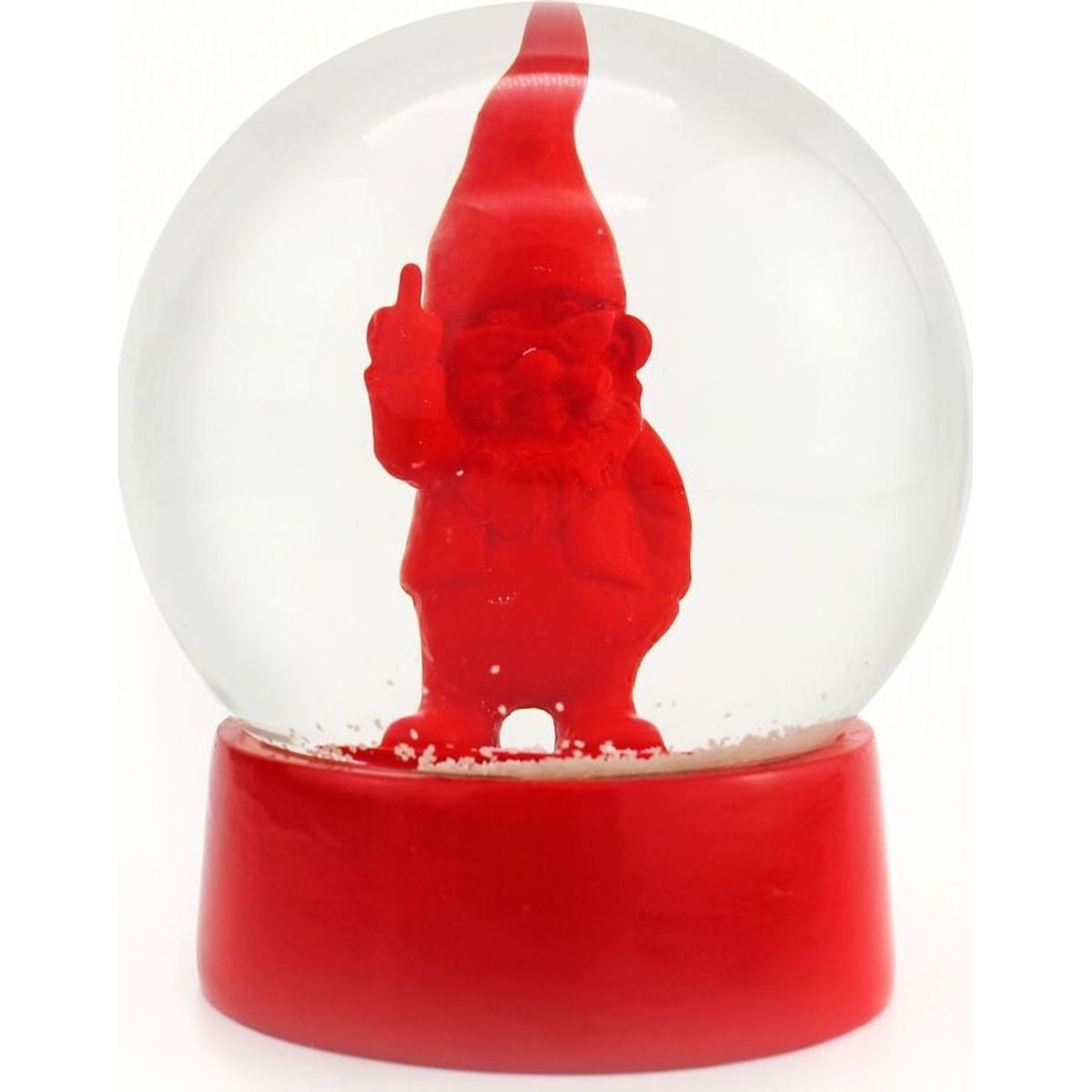 Winkee - Snekugle - Snow Globe Gnome - Red