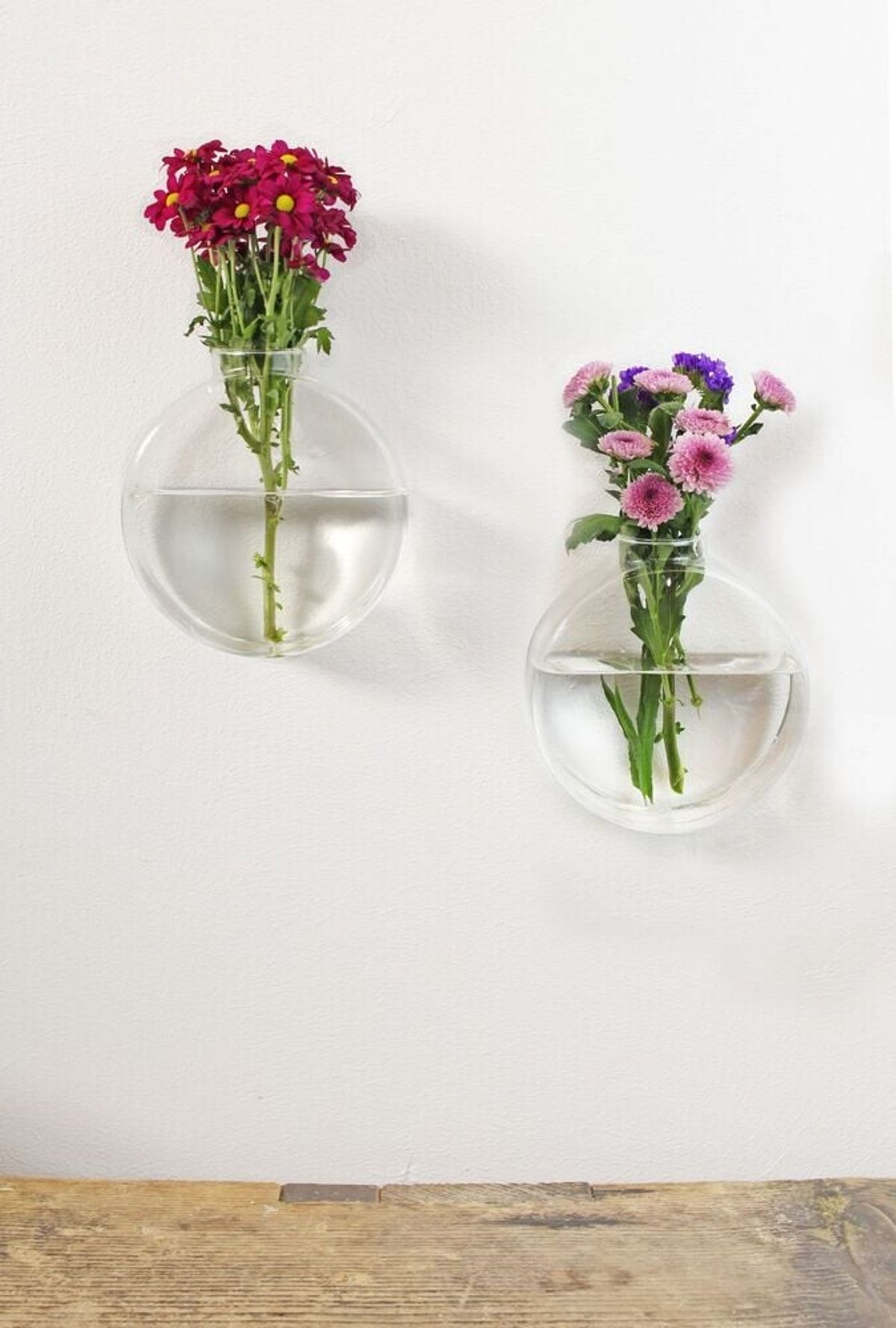 Winkee - Wall Vase Dahlia - Set Of 2