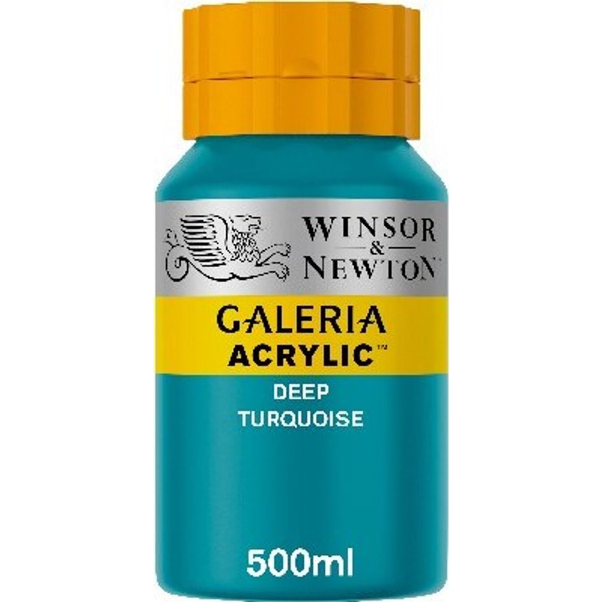 Winsor & Newton - Akrylmaling - Dyb Turkis 500 Ml