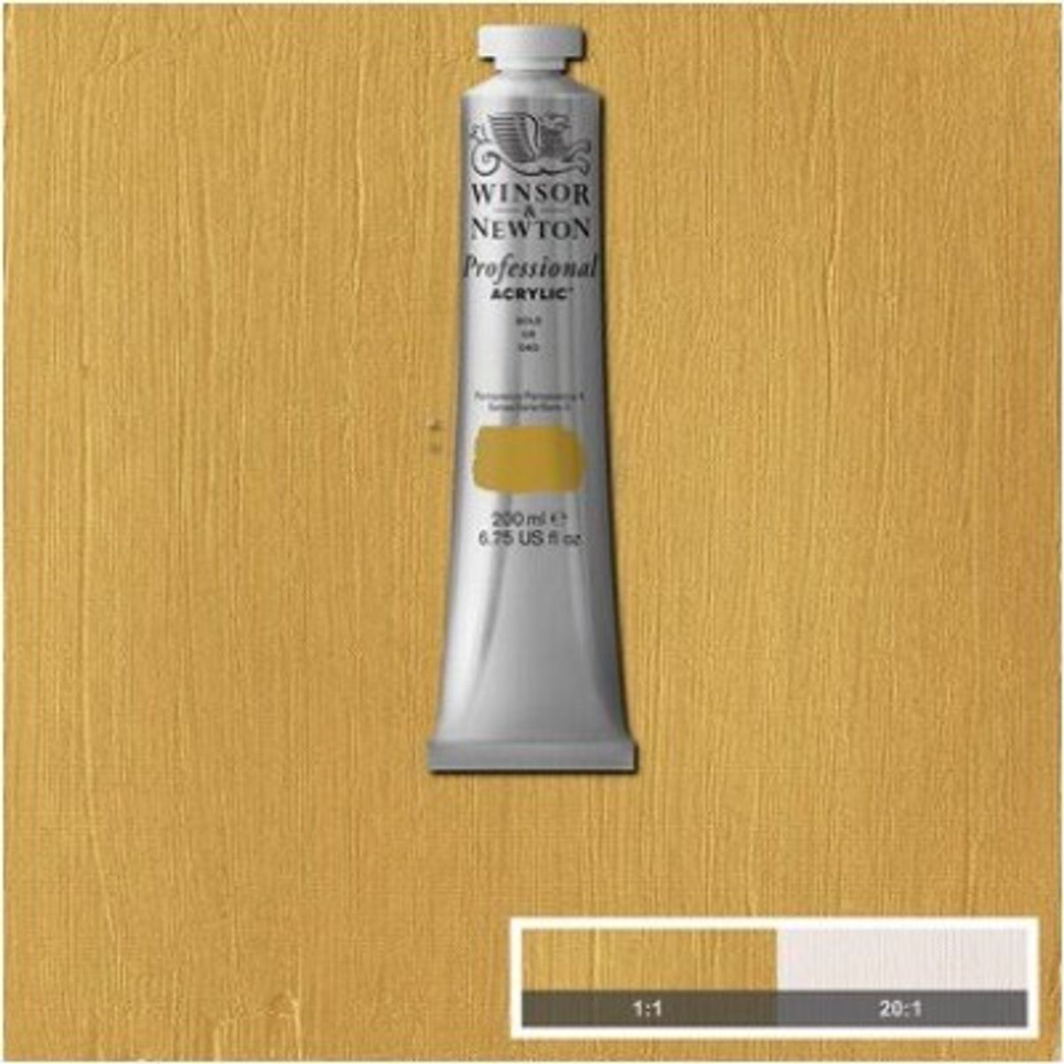 Winsor & Newton - Akrylmaling - Gold 200 Ml