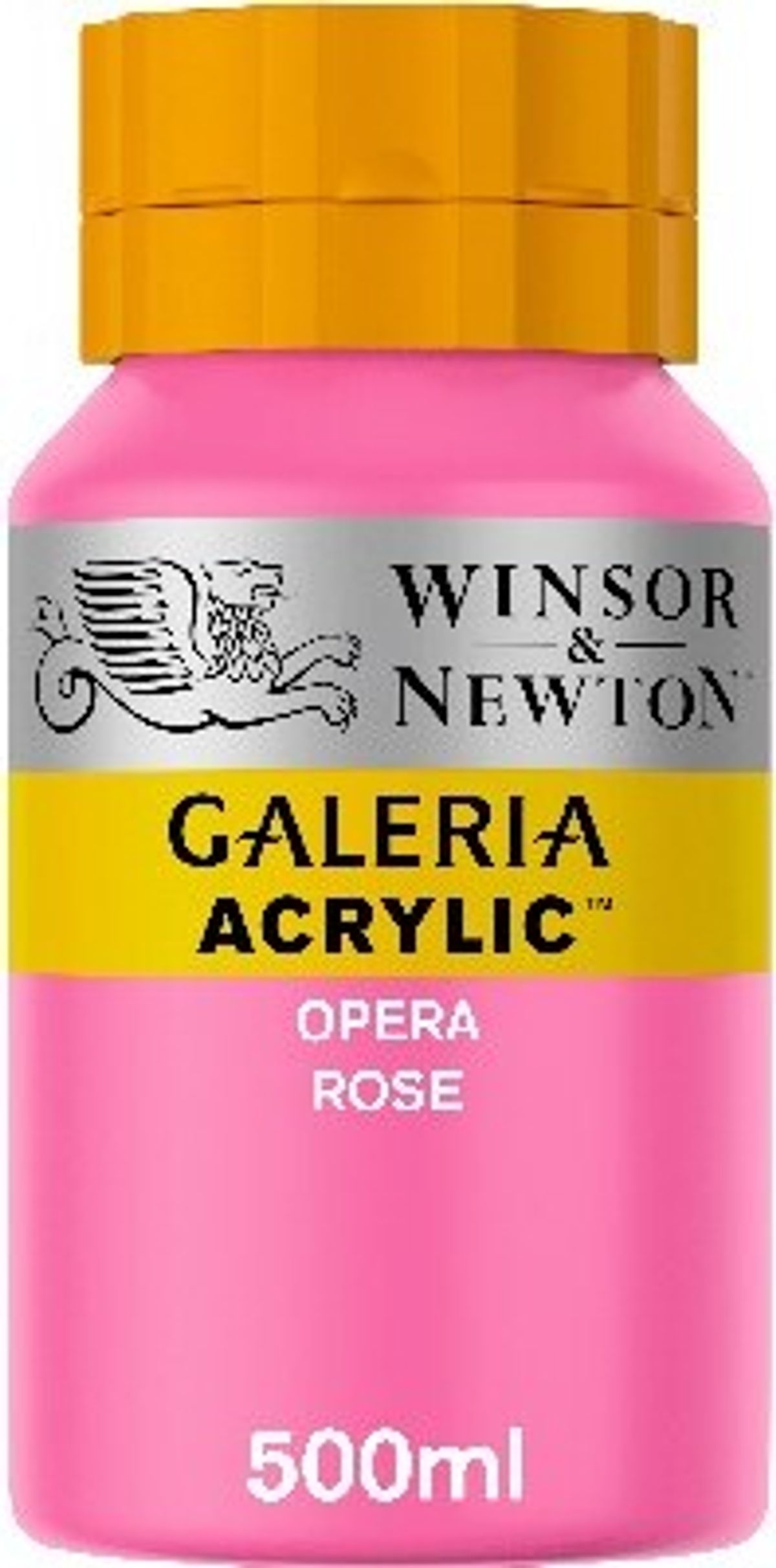 Winsor & Newton - Akrylmaling - Opera Rose 500 Ml