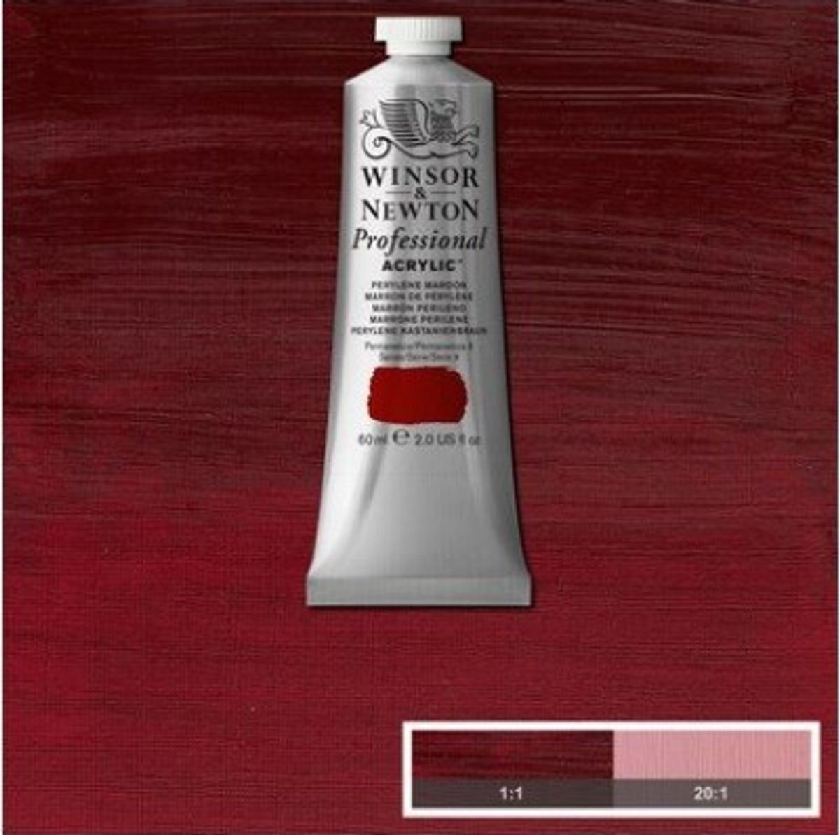 Winsor & Newton - Akrylmaling - Perylene Maroon 60 Ml