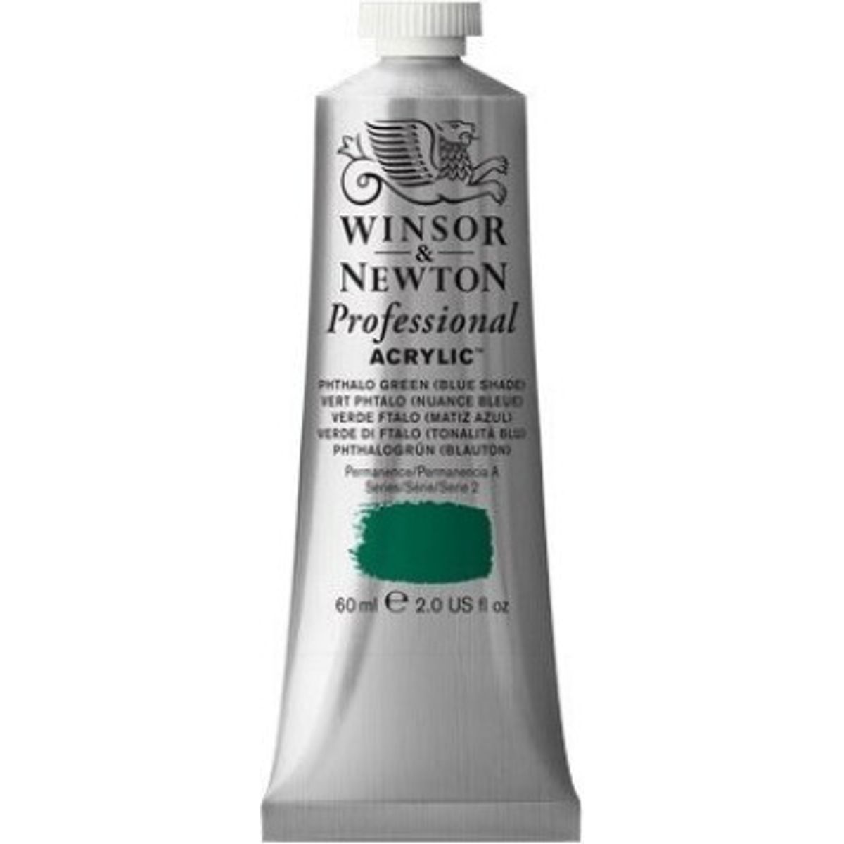 Winsor & Newton - Akrylmaling - Phthalo Blue Green Shade 60 Ml