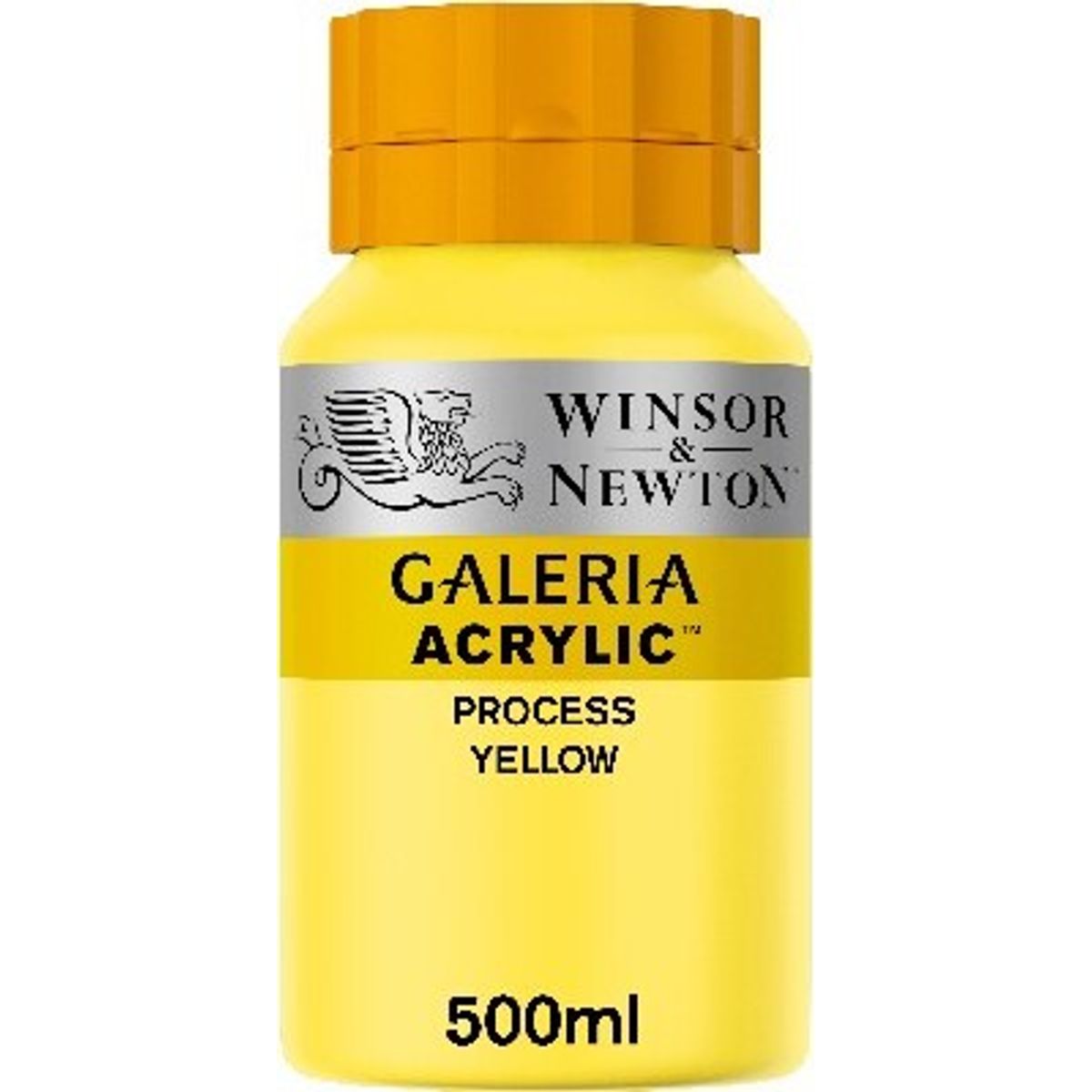 Winsor & Newton - Akrylmaling - Process Yellow 500 Ml