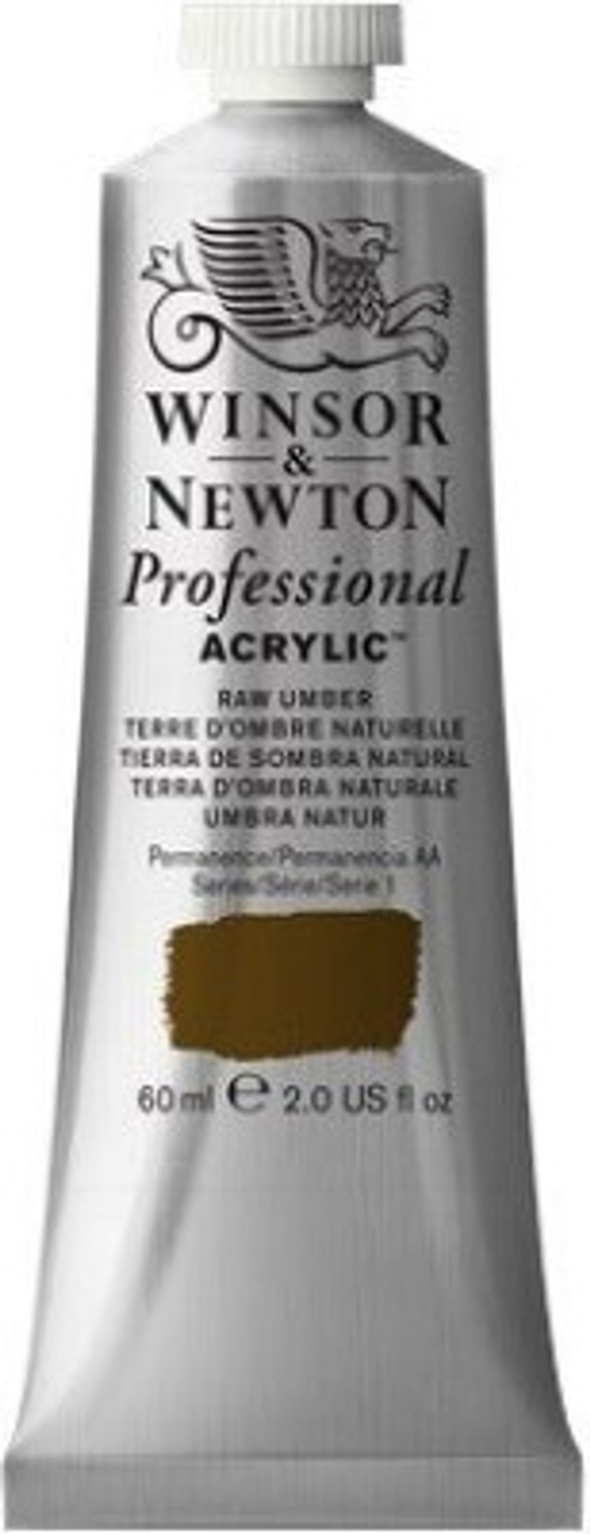 Winsor & Newton - Akrylmaling - Raw Umber 60 Ml