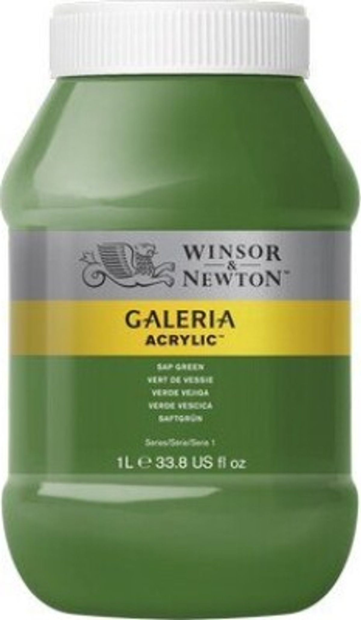 Winsor & Newton - Akrylmaling - Sap Green 1000 Ml