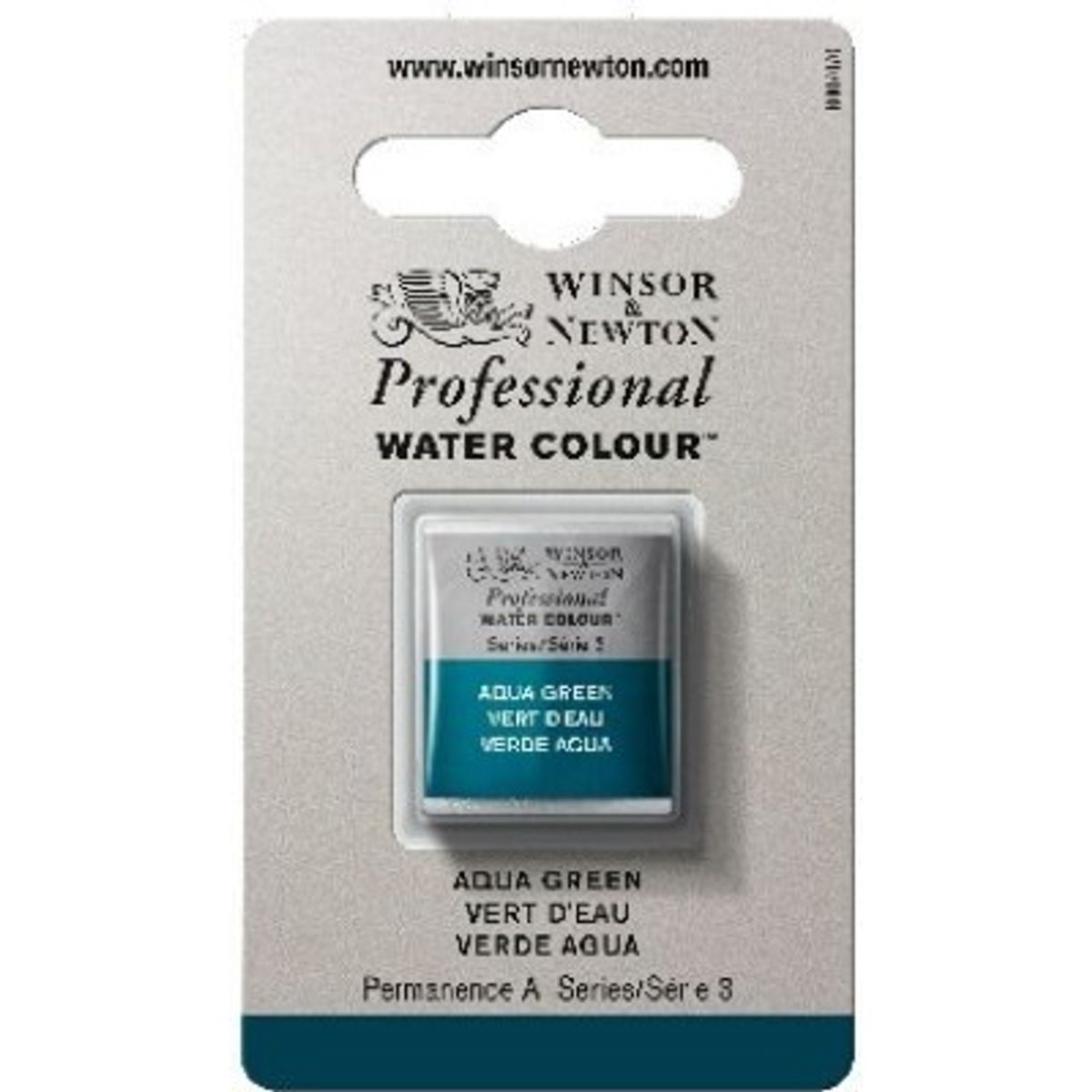 Winsor & Newton - Akvarelfarve 1/2 Pan - Aqua Green