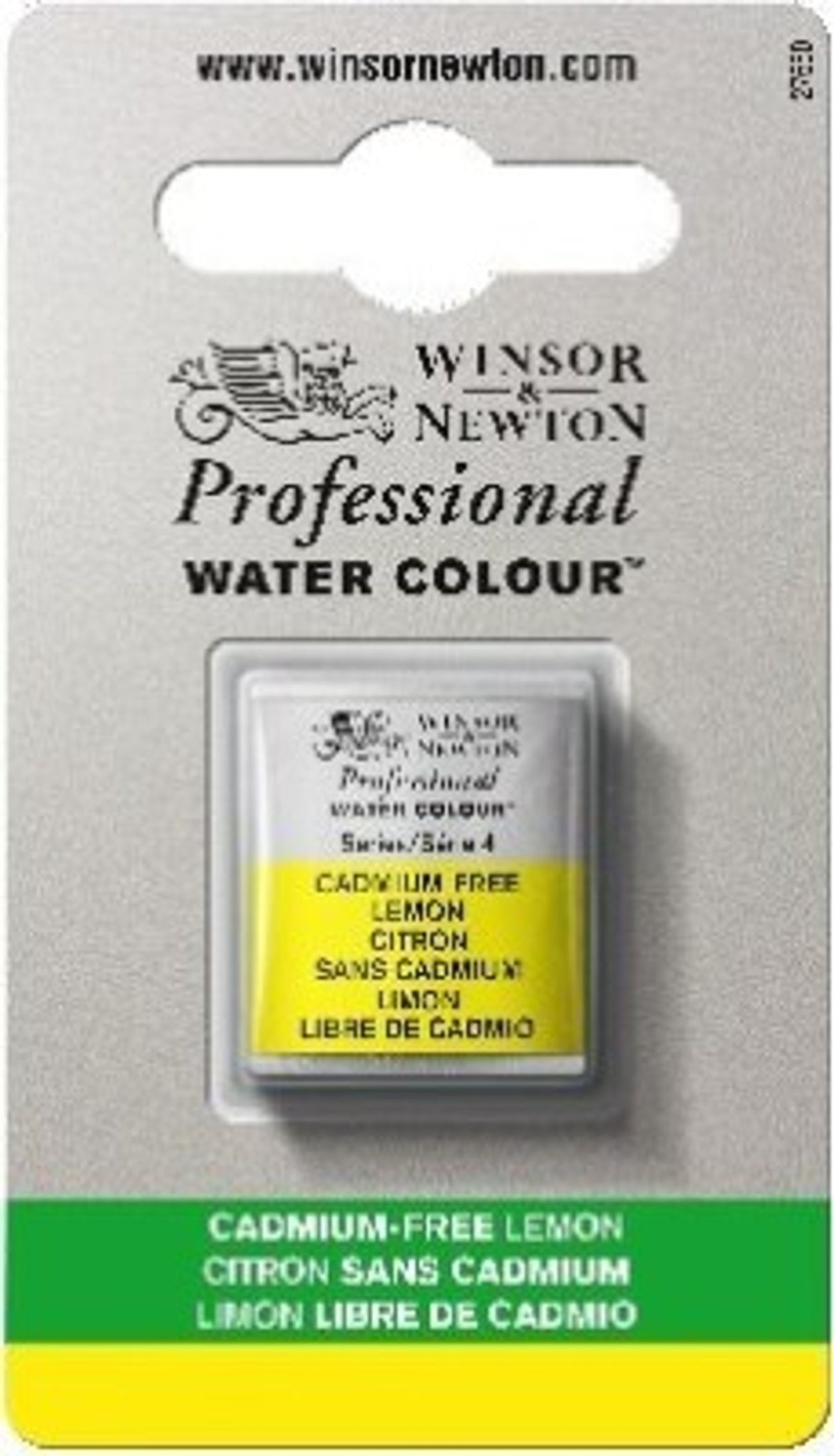 Winsor & Newton - Akvarelfarve 1/2 Pan - Cadmium Free Lemon