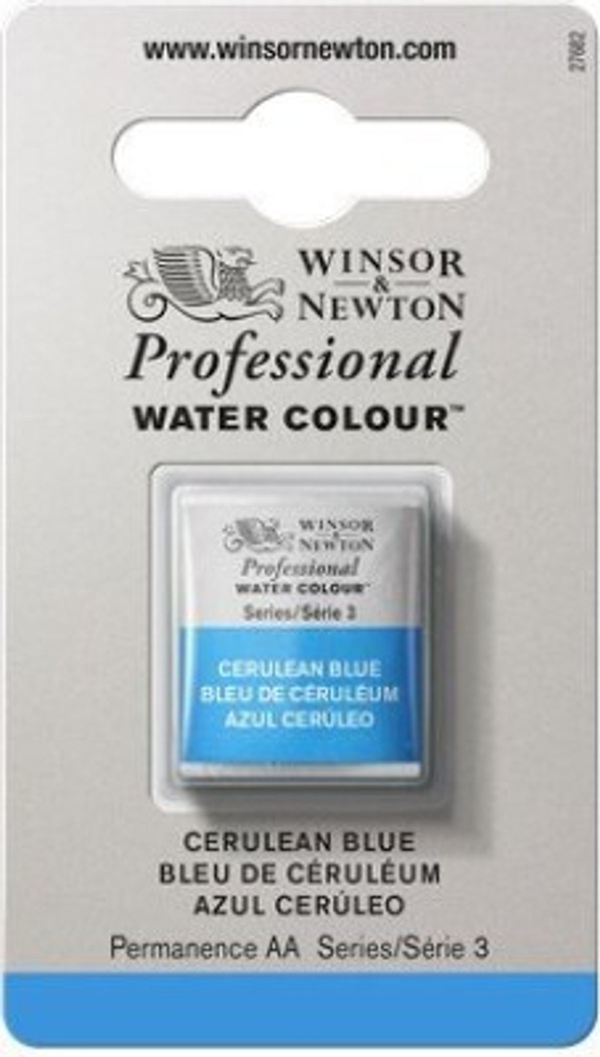 Winsor & Newton - Akvarelfarve 1/2 Pan - Cerulean Blue