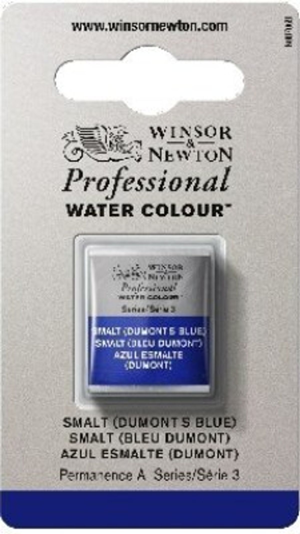 Winsor & Newton - Akvarelfarve 1/2 Pan - Smalt Dumonts Blue