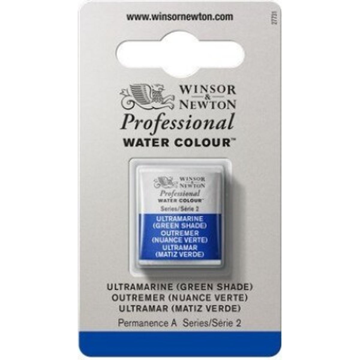 Winsor & Newton - Akvarelfarve 1/2 Pan - Ultramarine