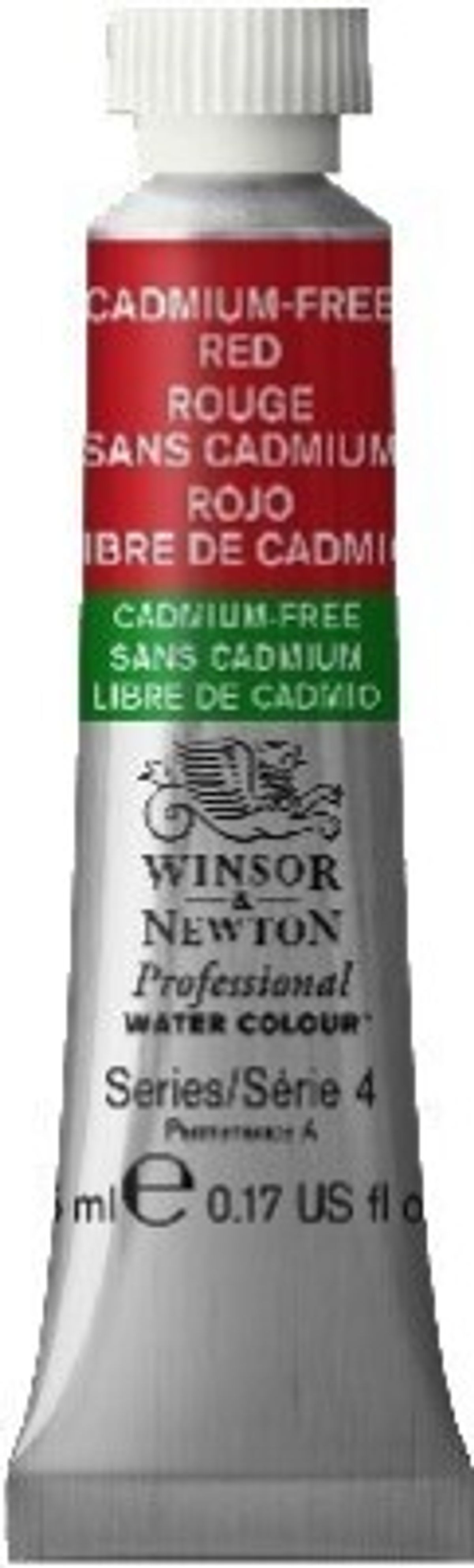 Winsor & Newton - Akvarelfarve - Cadmium Free Red 5 Ml