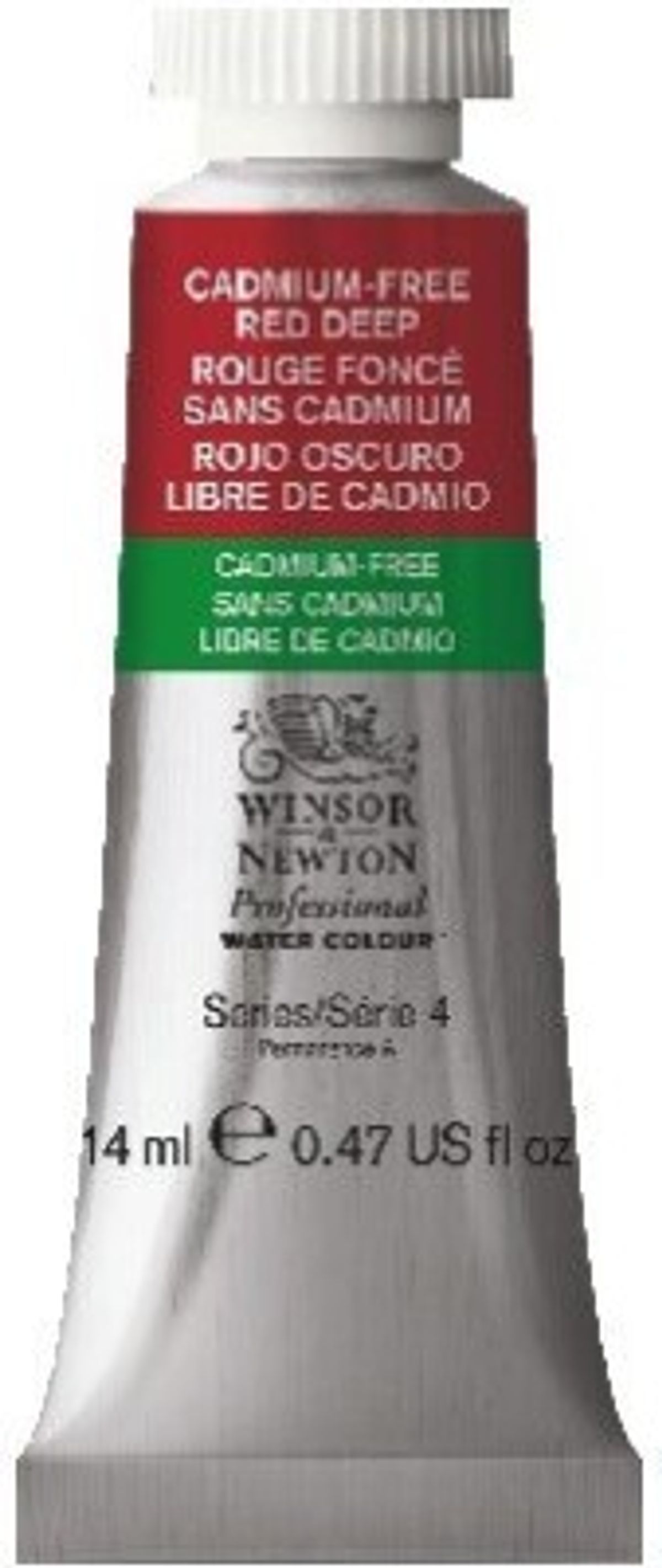 Winsor & Newton - Akvarelfarve - Cadmium Free Red Deep 14 Ml