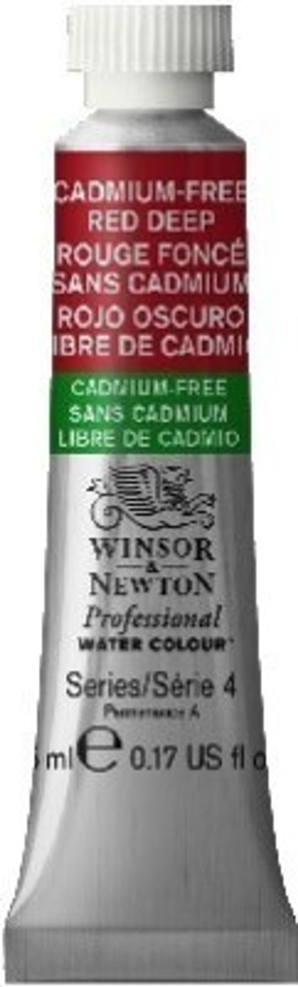 Winsor & Newton - Akvarelfarve - Cadmium Free Red Deep 5 Ml