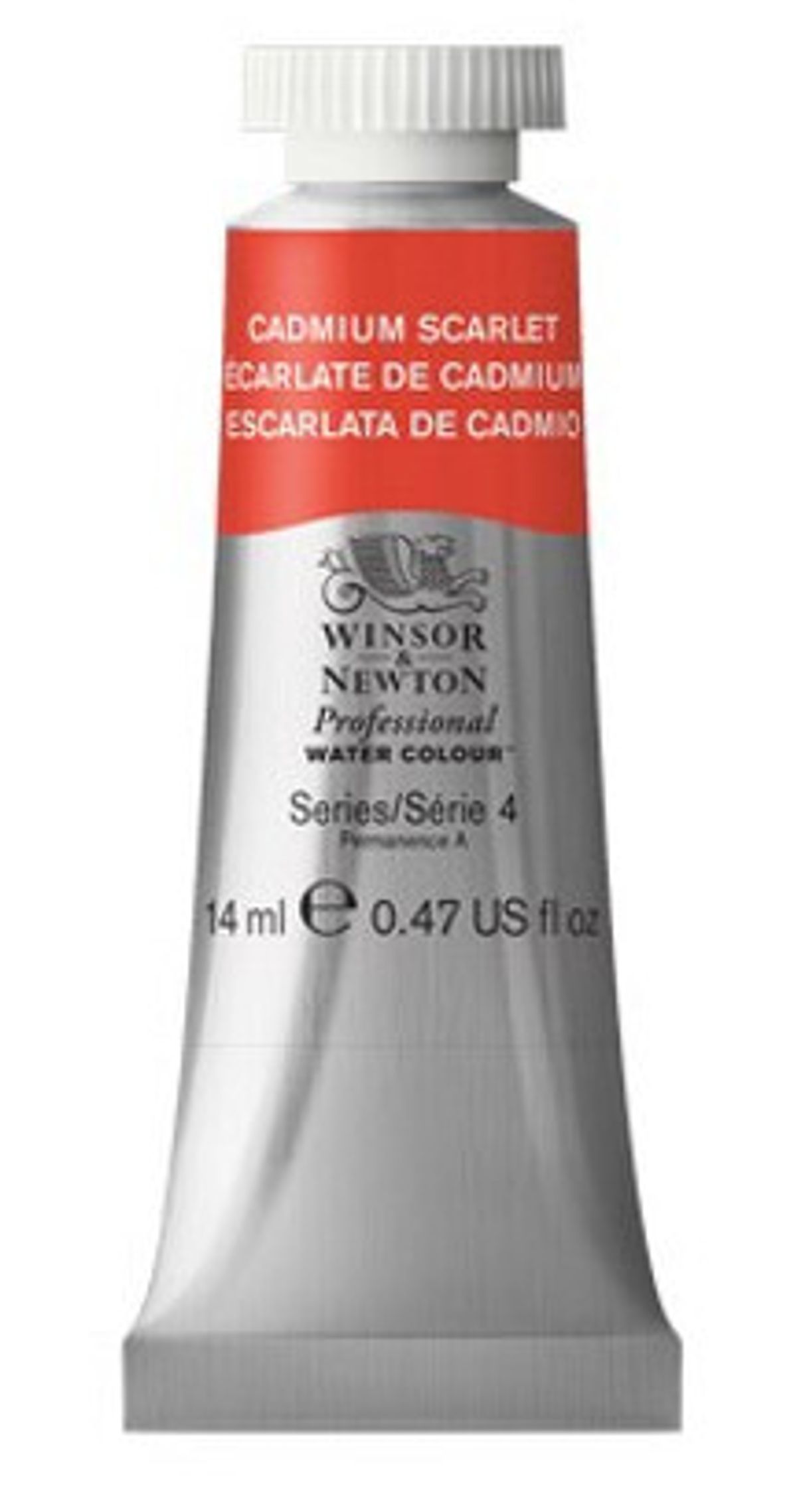 Winsor & Newton - Akvarelfarve - Cadmium Scarlet 14 Ml