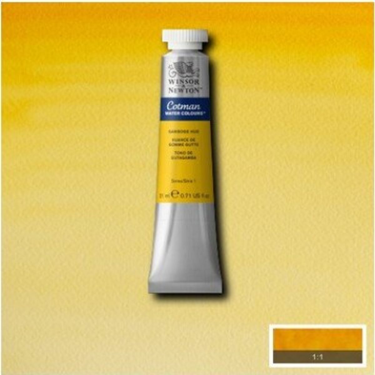 Winsor & Newton - Akvarelfarve - Cotman - Gul 21 Ml