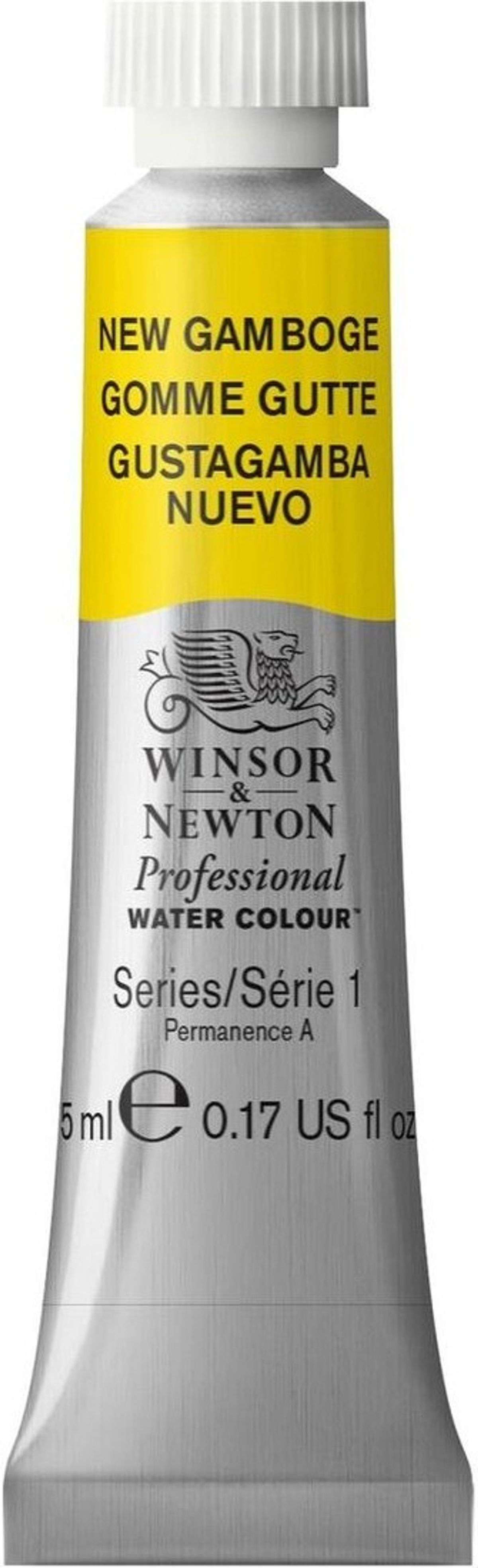 Winsor & Newton - Akvarelfarve - Gamboge Gul 5 Ml