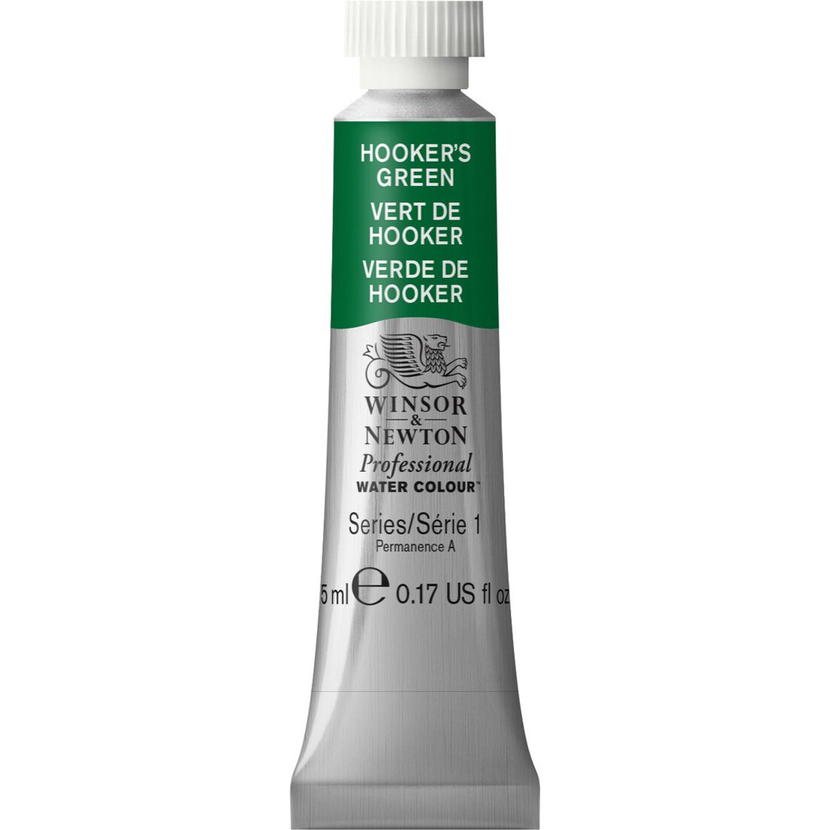 Winsor & Newton - Akvarelfarve - Hookers Green 5 Ml