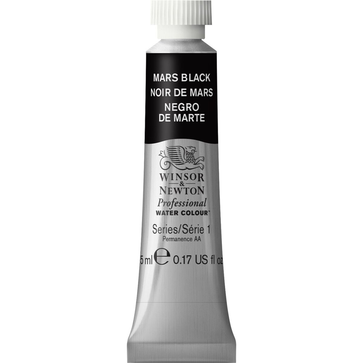 Winsor & Newton - Akvarelfarve - Mars Black 5 Ml