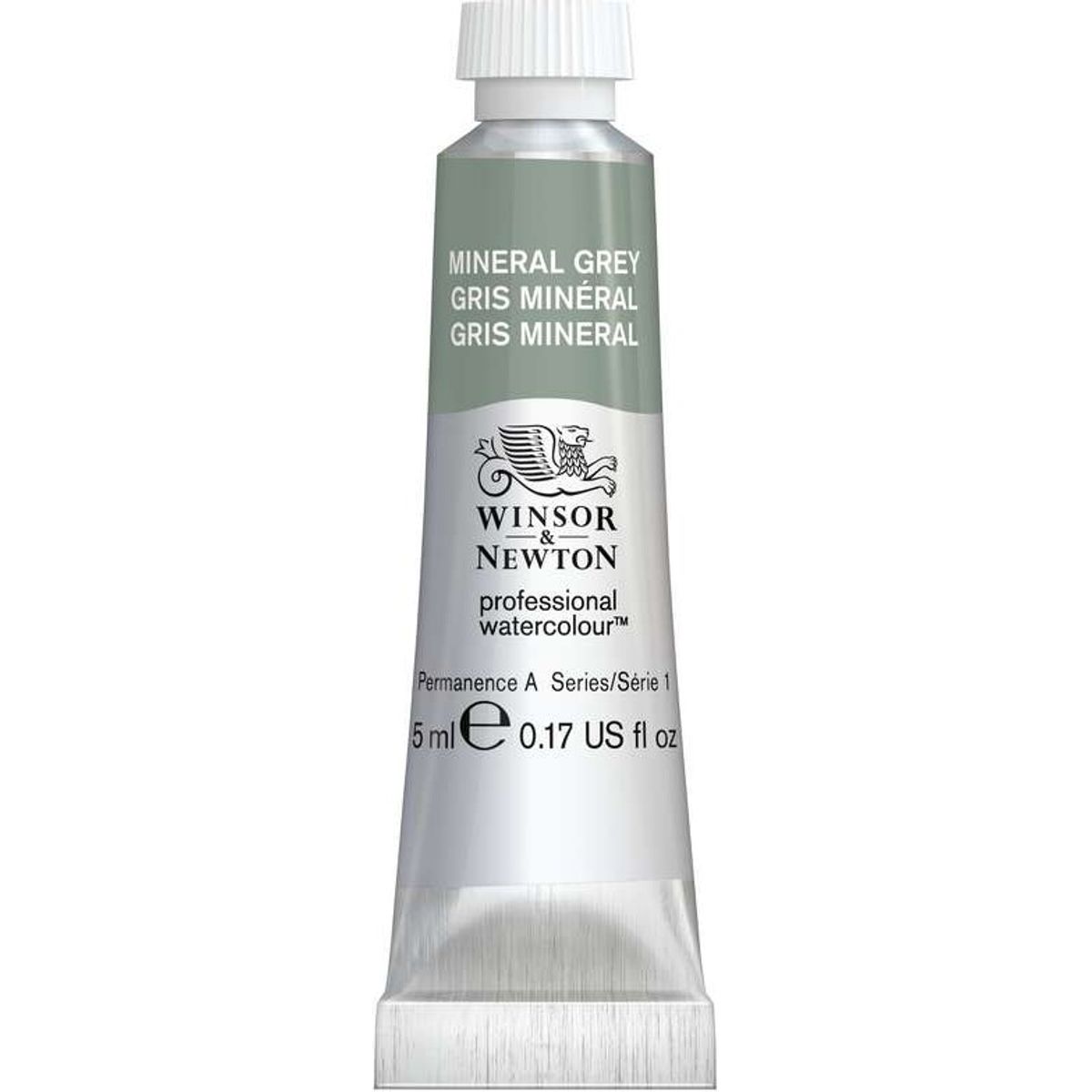 Winsor & Newton - Akvarelfarve - Mineral Grey - 5 Ml