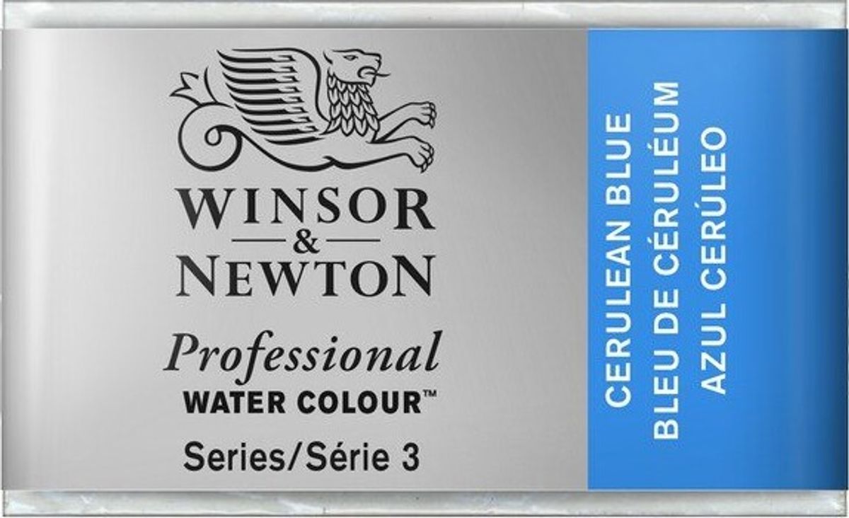 Winsor & Newton - Akvarelfarve Pan - Cerulean Blue