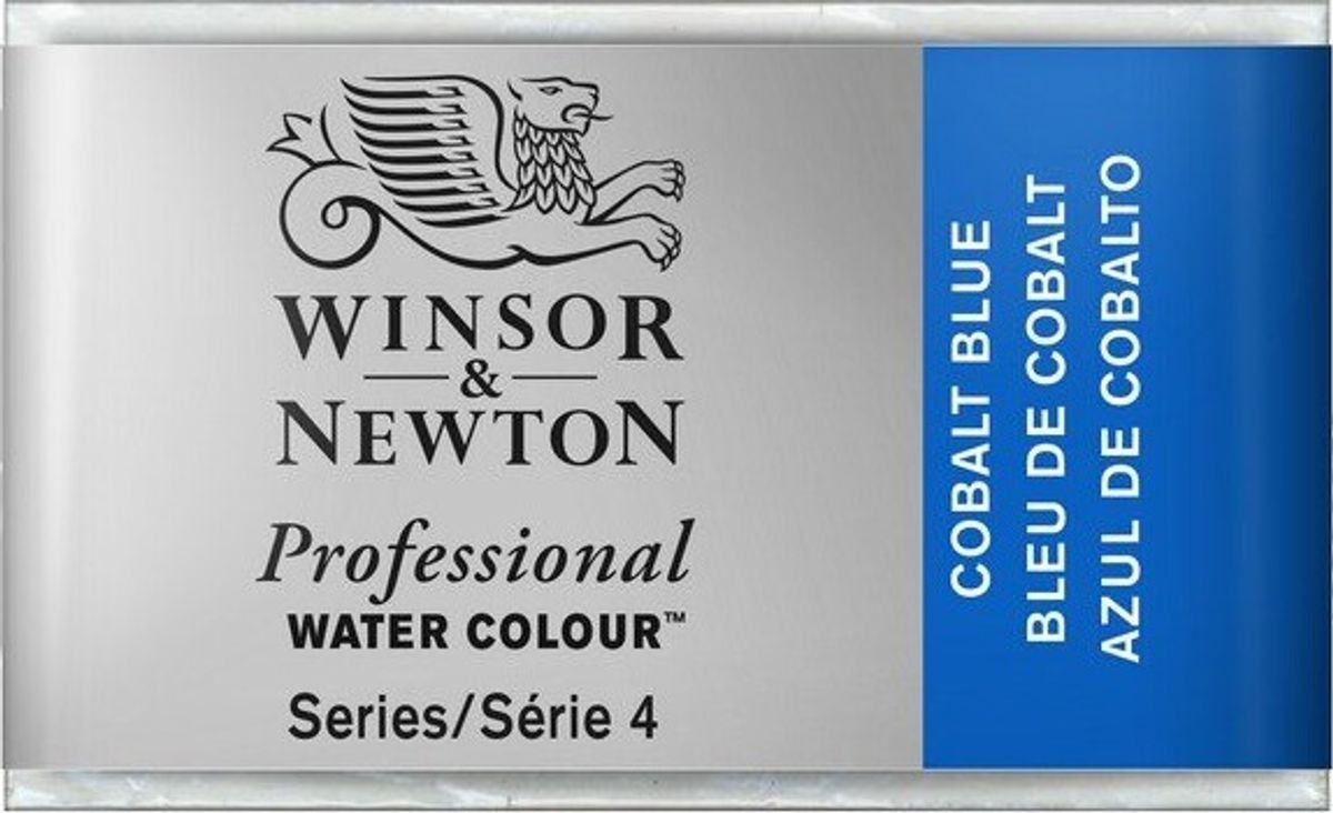 Winsor & Newton - Akvarelfarve Pan - Cobalt Blue