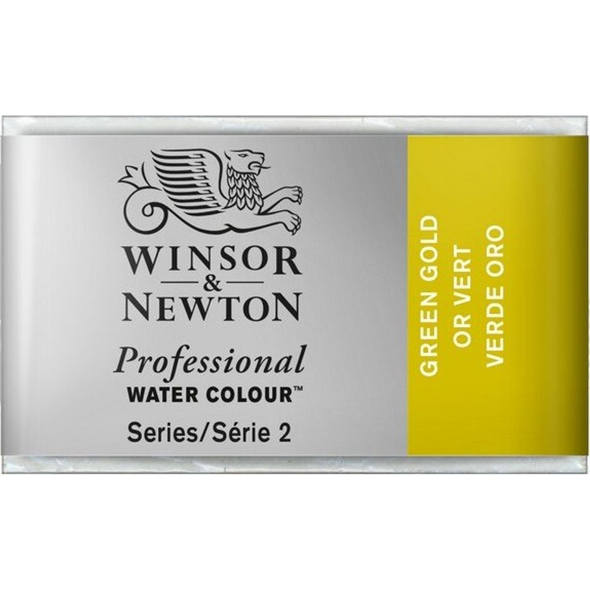 Winsor & Newton - Akvarelfarve Pan - Green Gold