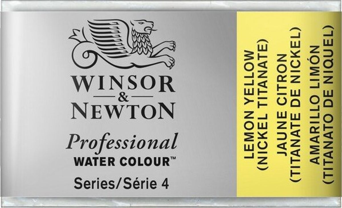 Winsor & Newton - Akvarelfarve Pan - Lemon Yellow Hue