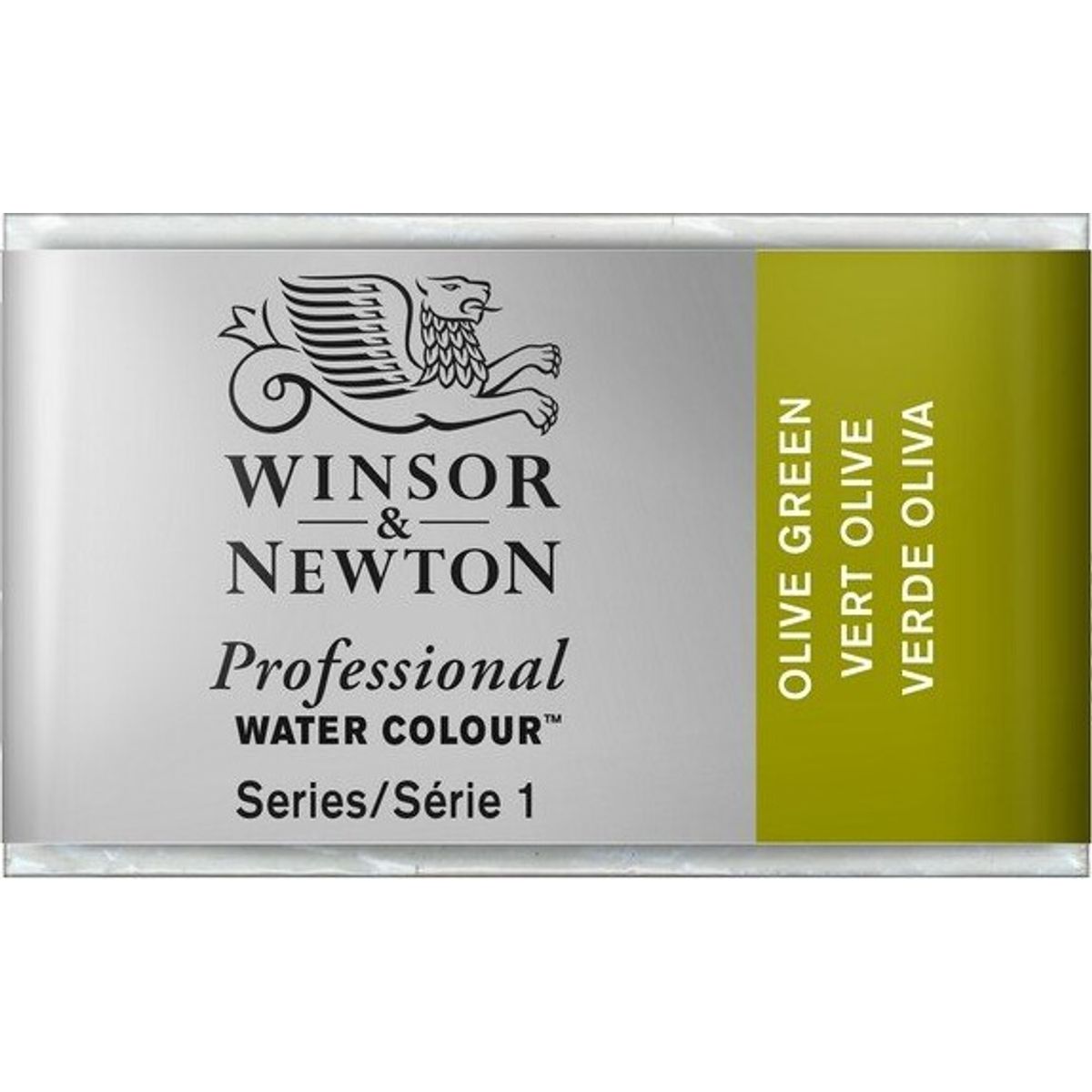 Winsor & Newton - Akvarelfarve Pan - Olive Green