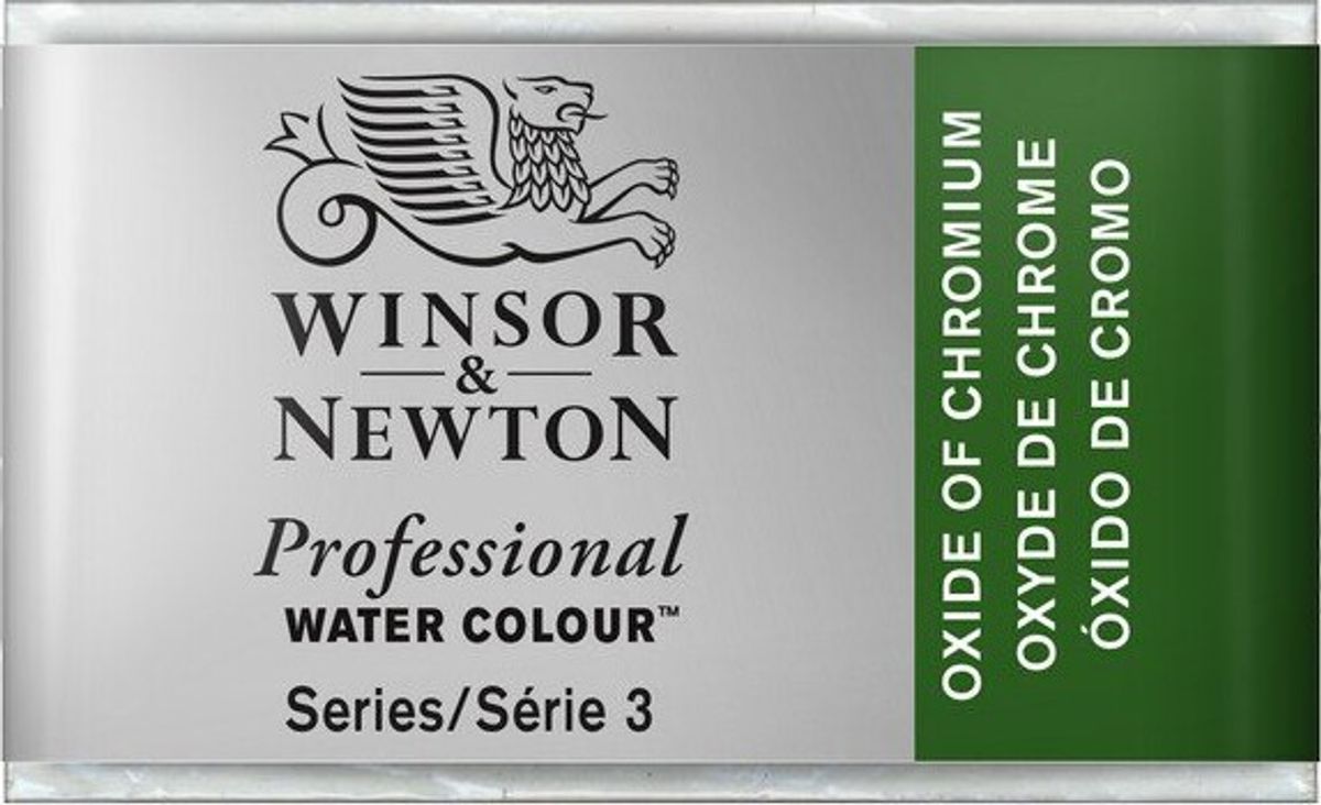 Winsor & Newton - Akvarelfarve Pan - Oxide Chromium