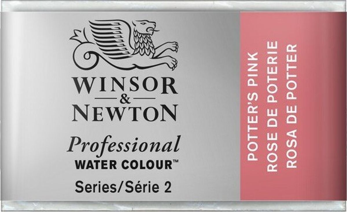 Winsor & Newton - Akvarelfarve Pan - Potters Pink