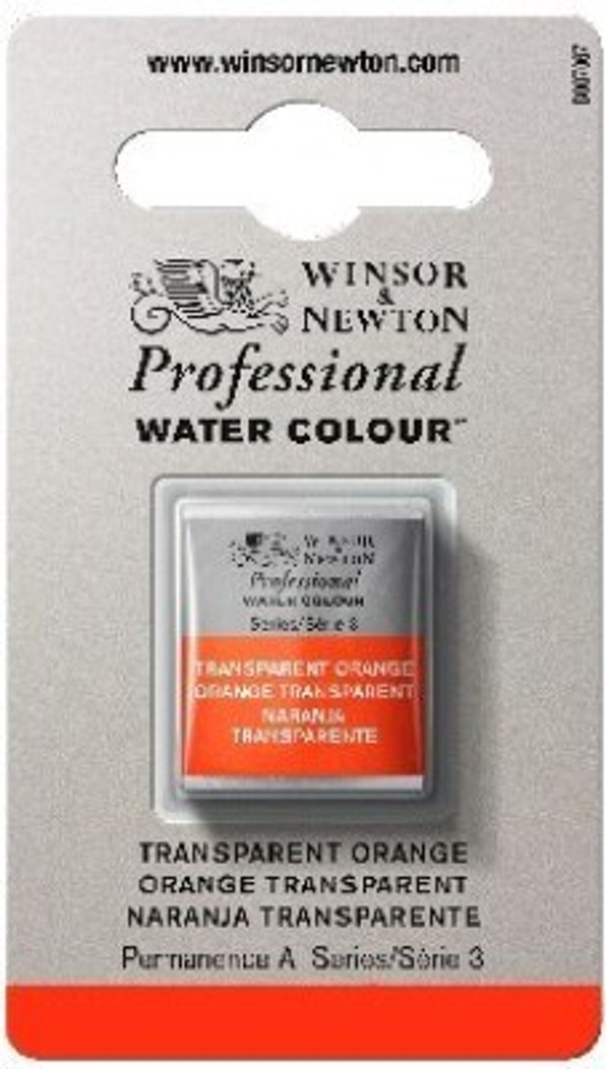 Winsor & Newton - Akvarelfarve Pan - Transparent Orange