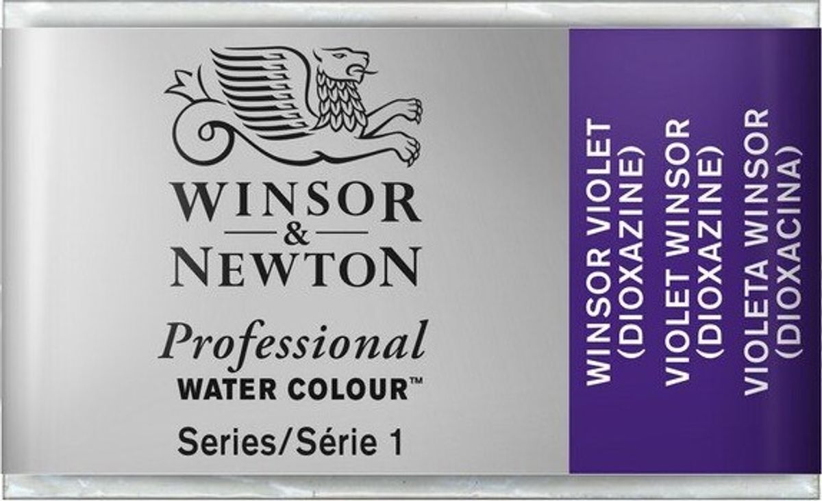 Winsor & Newton - Akvarelfarve Pan - Winsor Violet